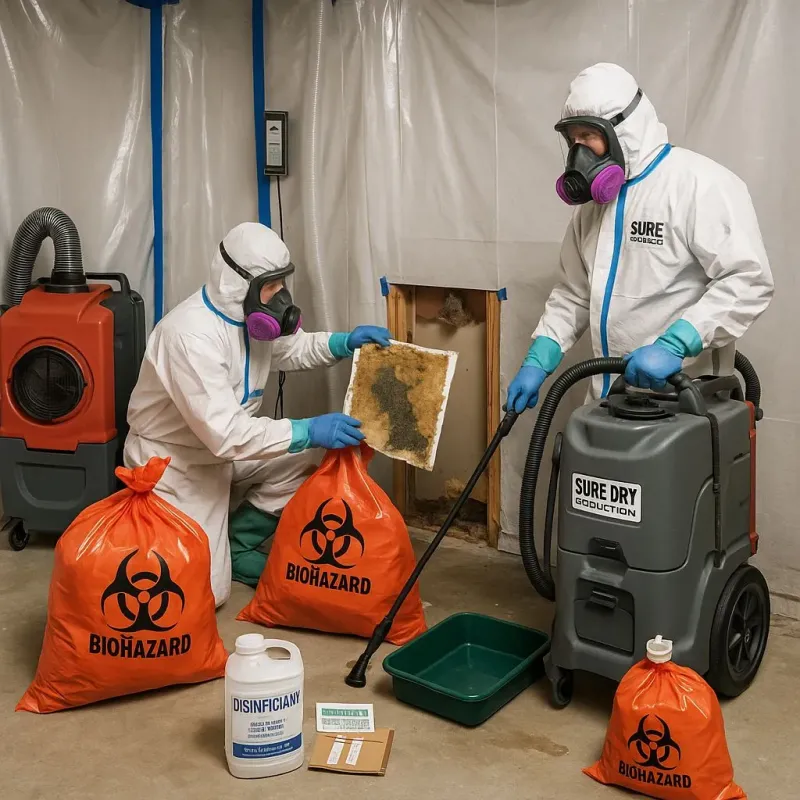 Contaminated Water Handling Protocols process in Laurel, VA