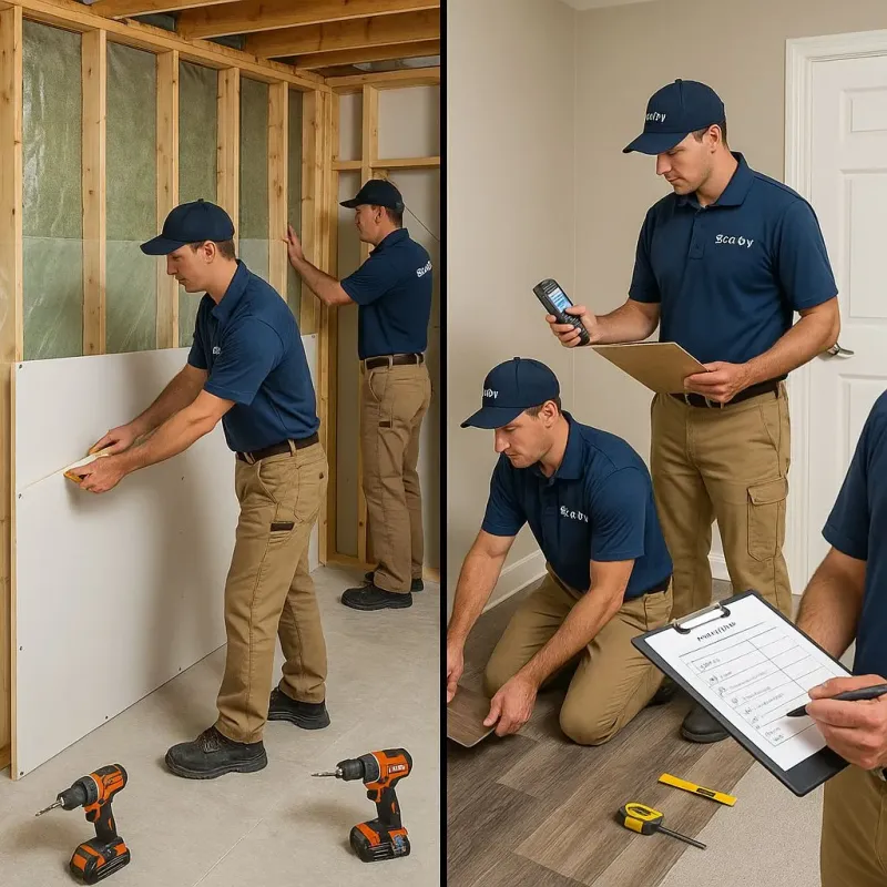 Repairs and Reconstruction process in Laurel, VA