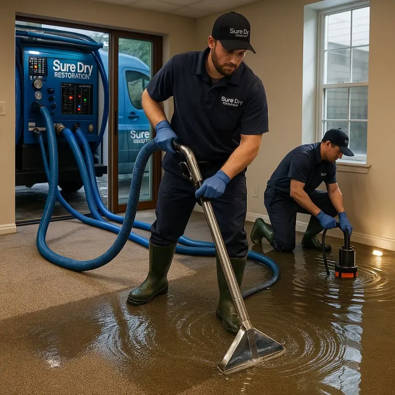 Water Extraction and Removal process in Laurel, VA